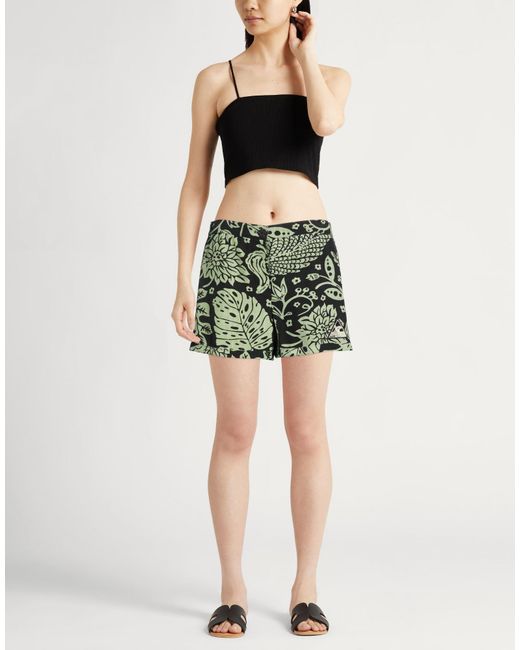 Jil Sander Green Shorts & Bermuda Shorts Viscose