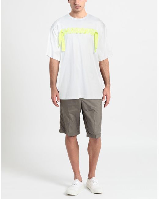 T-shirt di Lanvin in White da Uomo