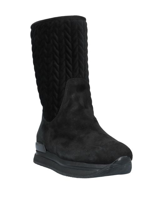 Hogan Black Ankle Boots