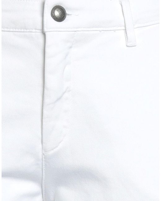AT.P.CO White Pants Cotton, Elastane