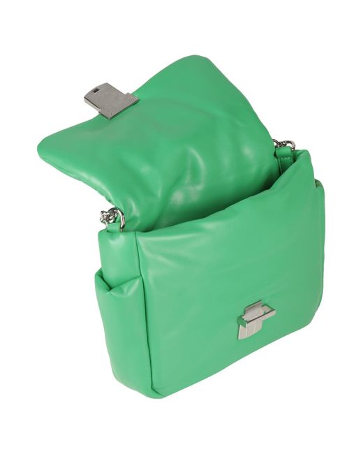 MSGM Green Cross-body Bag