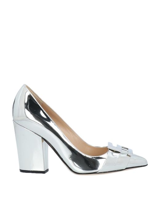 Sergio Rossi White Pumps Calfskin