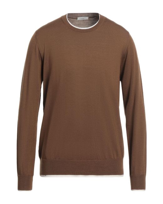 Pullover Paolo Pecora de hombre de color Brown