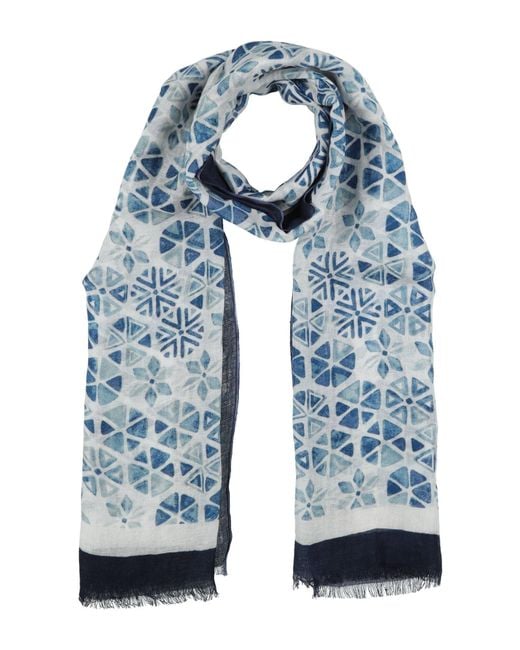 Altea Blue Scarf Viscose
