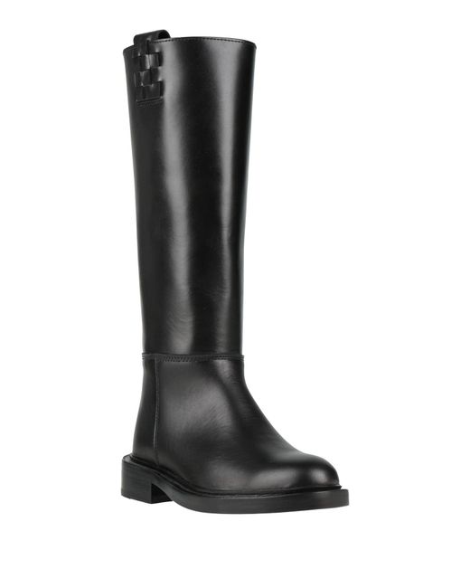 Hereu Black Boot Leather