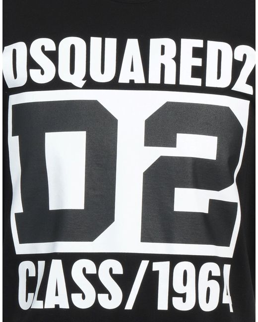 DSquared² Black T-Shirts for men