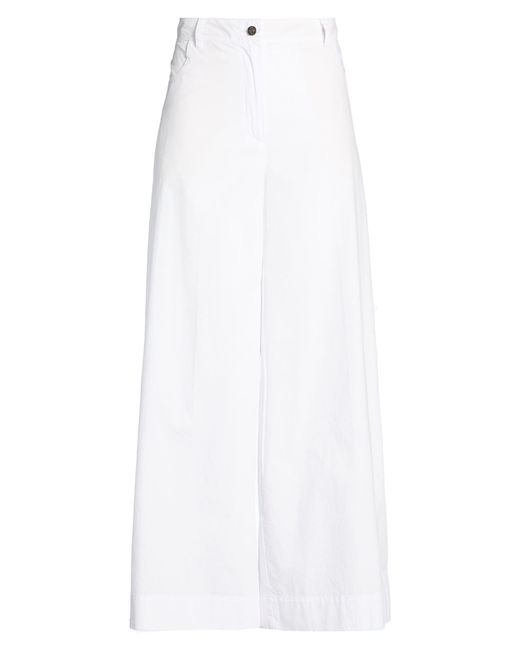8pm White Pants Cotton