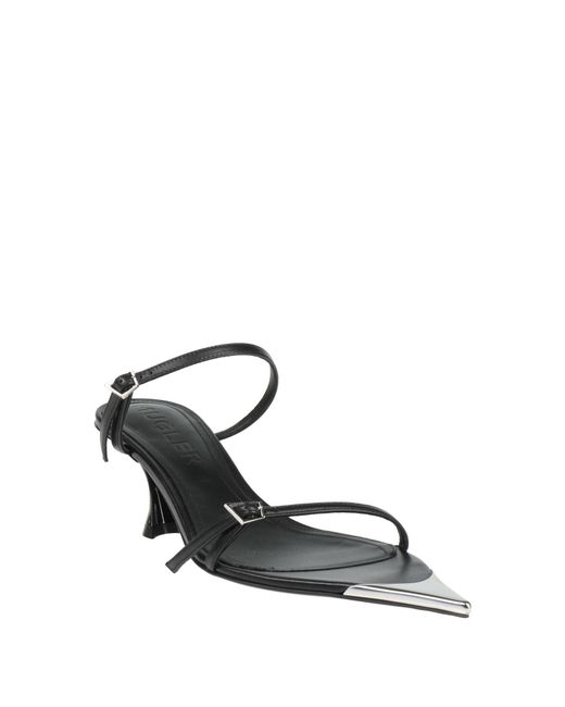 Mugler White Sandals