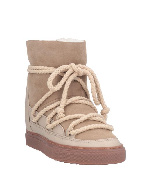 Inuikii Natural Ankle Boots Leather