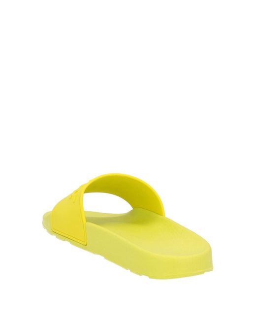 Mens yellow sandals store