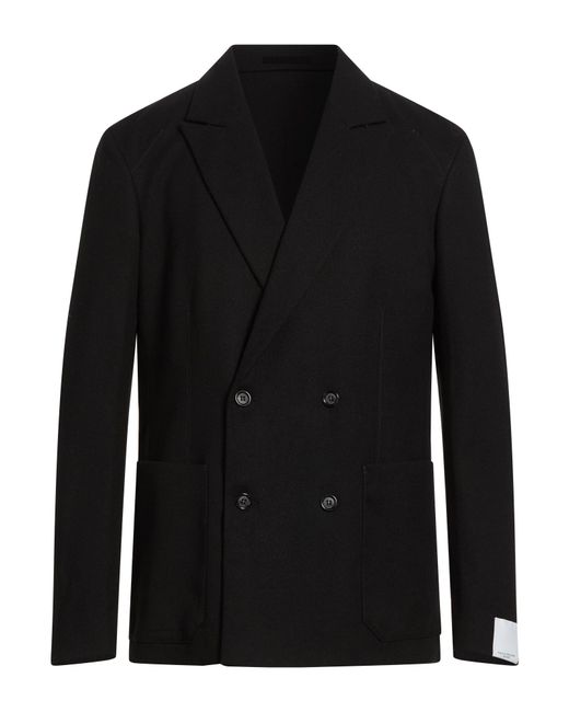 Paolo Pecora Black Blazer for men