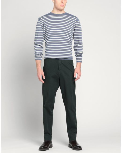 Andrea Fenzi Blue Sweater Cotton for men