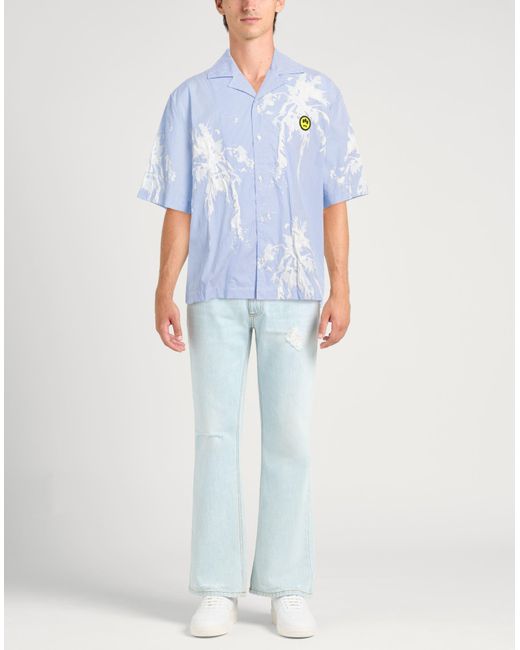 Camisa Barrow de hombre de color Blue