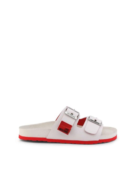 Sandalias Love Moschino de color Pink