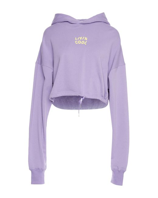 LIVINCOOL Purple Sweatshirt
