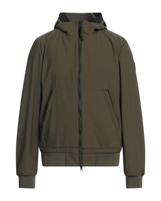 Piquadro Green Jacket for men
