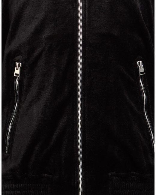 Tom Ford Black Jacket Silk, Cotton for men