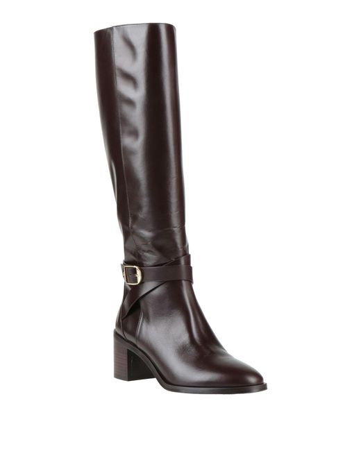 Stuart Weitzman Brown Chocolate Boot Leather