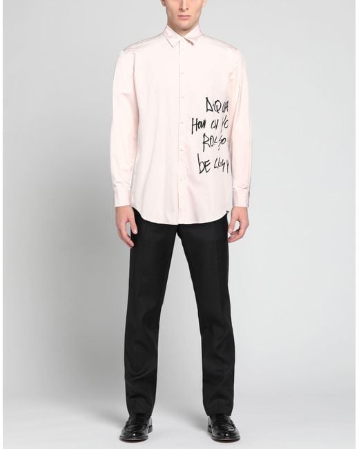Camisa DSquared² de hombre de color Pink