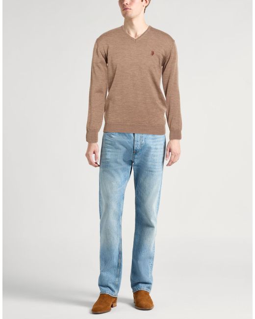 Pullover di U.S. POLO ASSN. in Brown da Uomo
