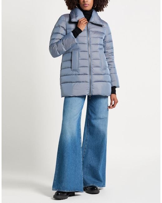 Moorer Blue Puffer Polyamide