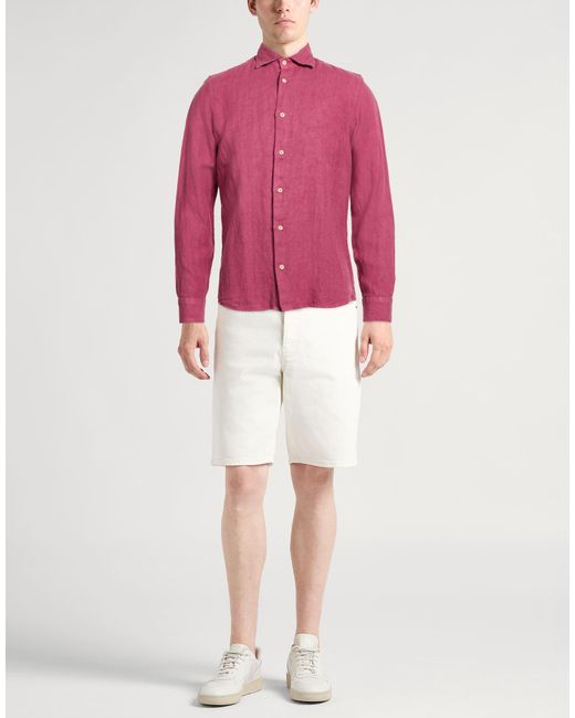 Drumohr Pink Shirts for men