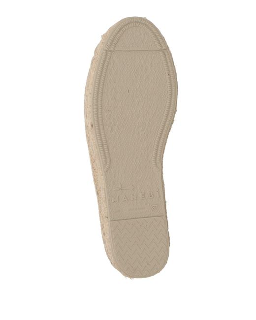 Manebí Green Espadrilles Cotton