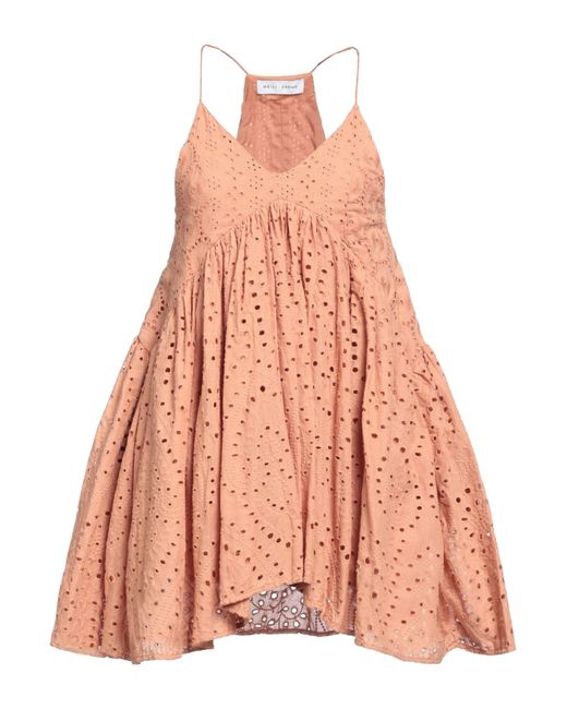 Minivestido WEILI ZHENG de color Pink