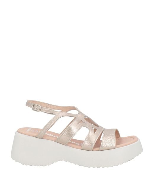 Wonders Natural Sandals Textile Fibers