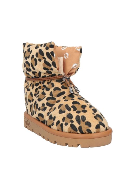 Flufié Brown Ankle Boots