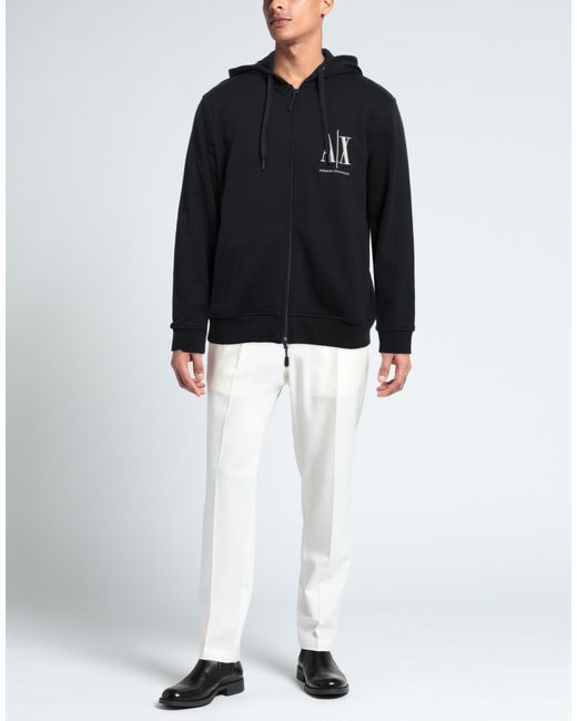 ARMANI EXCHANGE Black Sweatshirts for men