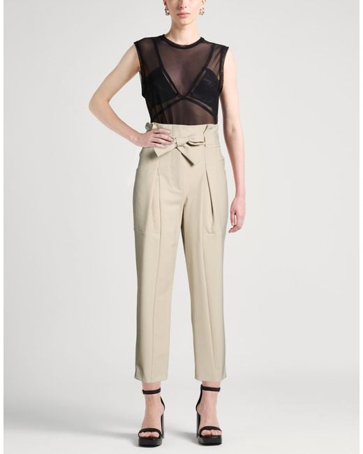 IRO Natural Pants Polyester, Wool, Elastane