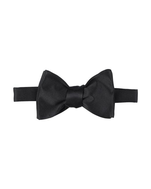 Tagliatore Black Ties & Bow Ties Polyester for men