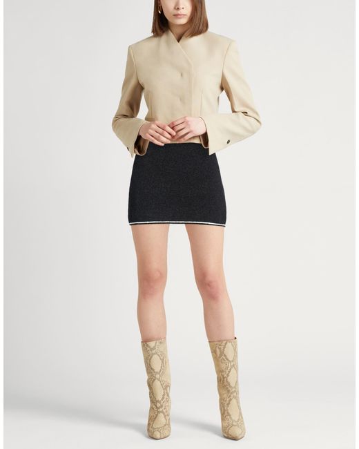 Theory Black Mini Skirts