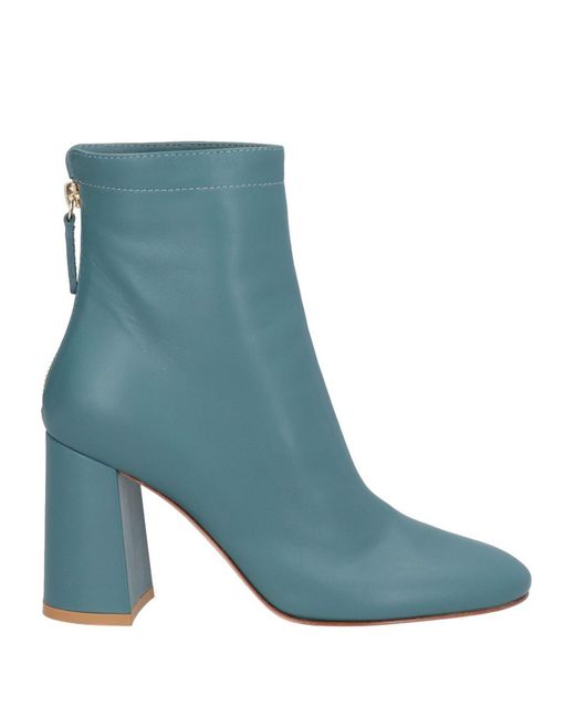 Gianvito Rossi Blue Ankle Boots