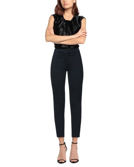 Dondup Blue Pants Cotton, Elastane