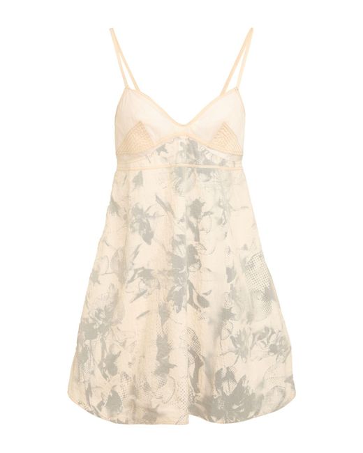 Low Classic Natural Ivory Mini Dress Nylon