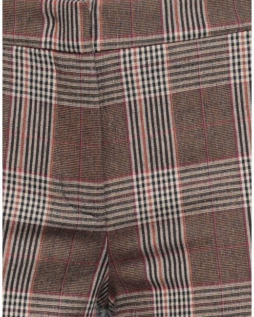 Kiltie Gray Pants Virgin Wool, Polyester, Polyamide, Viscose, Elastane