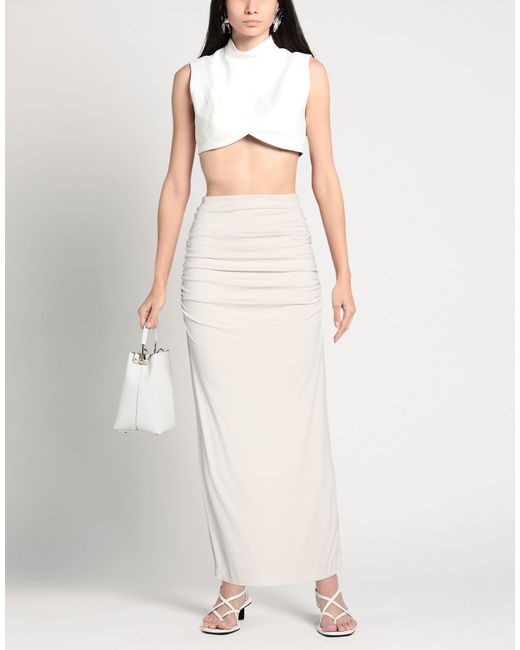Entire studios Natural Maxi Skirt