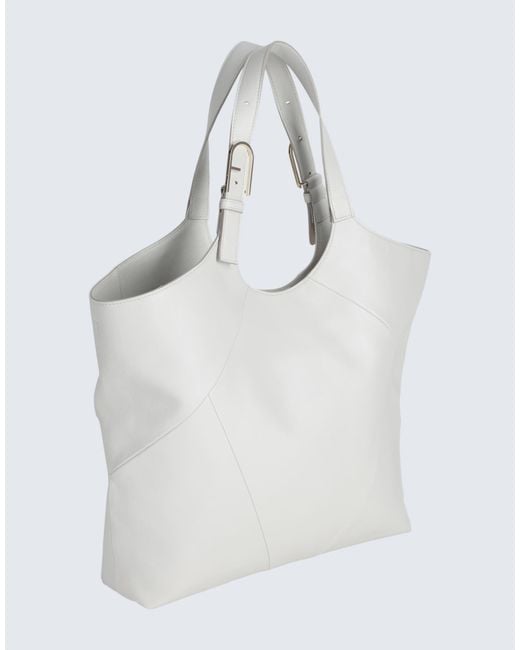 Furla White Handbag