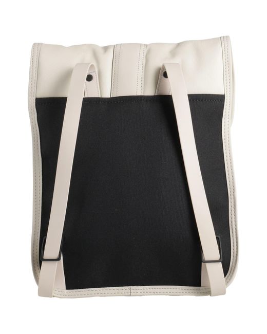 Rains White Backpacks