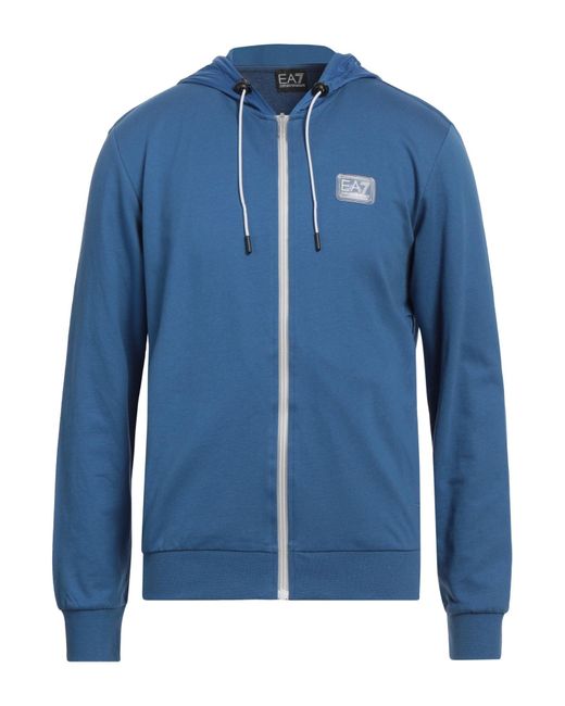 Sudadera EA7 de hombre de color Blue