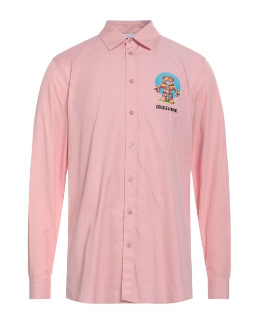 Moschino Pink Shirt for men