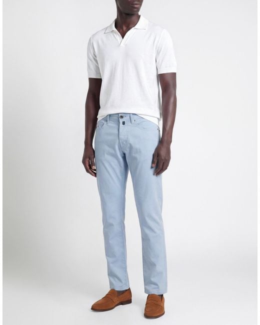 Tramarossa Blue Trouser for men