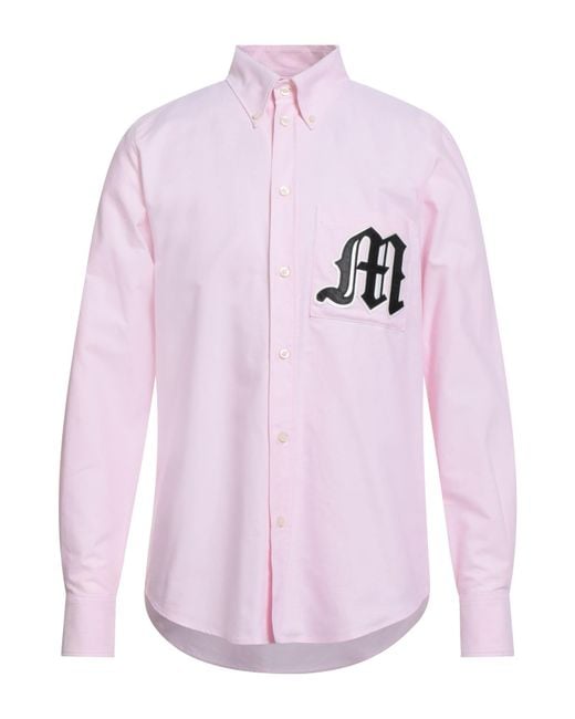 MSGM Pink Shirts for men