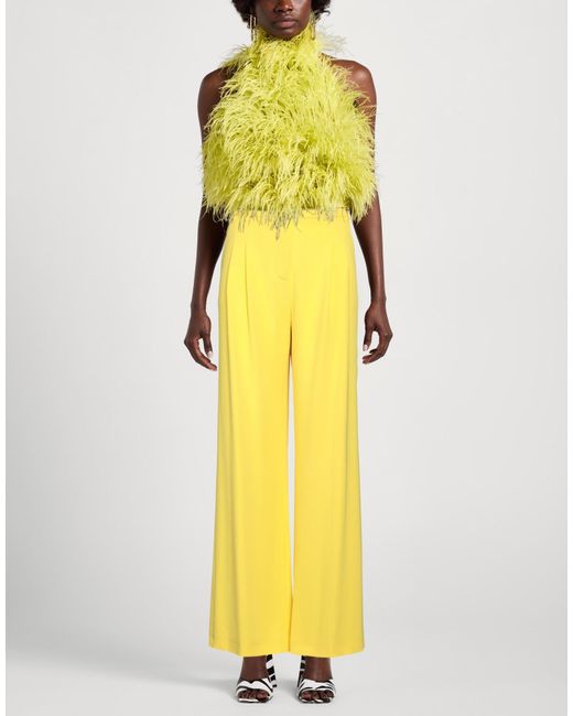 Patrizia Pepe Yellow Trouser