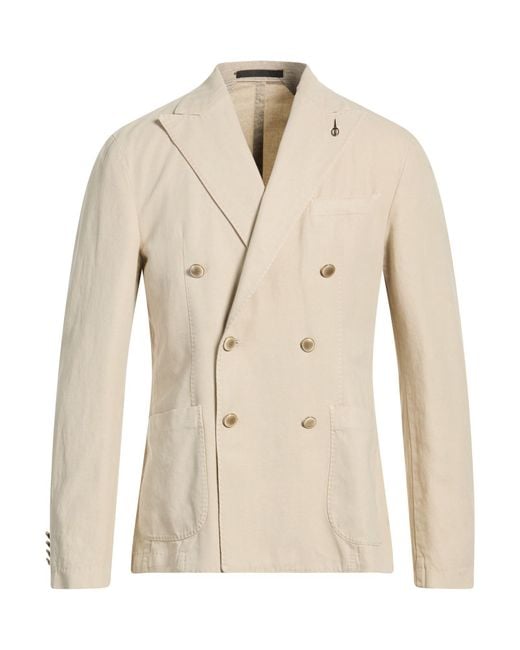 Paoloni Natural Blazers for men