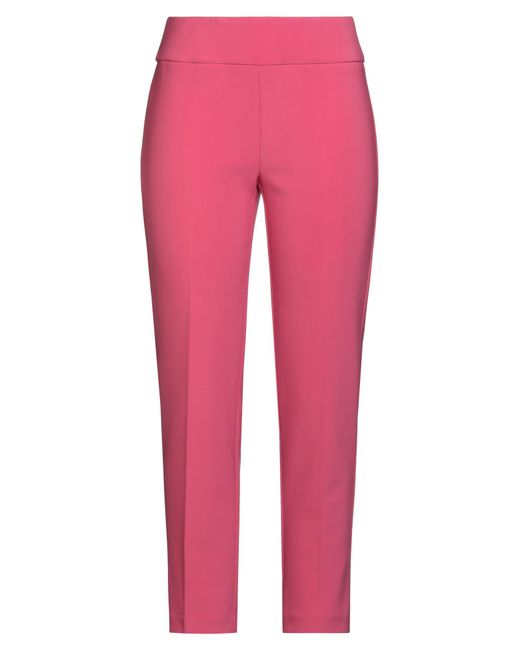 Joseph Ribkoff Pink Pants Polyester, Elastane