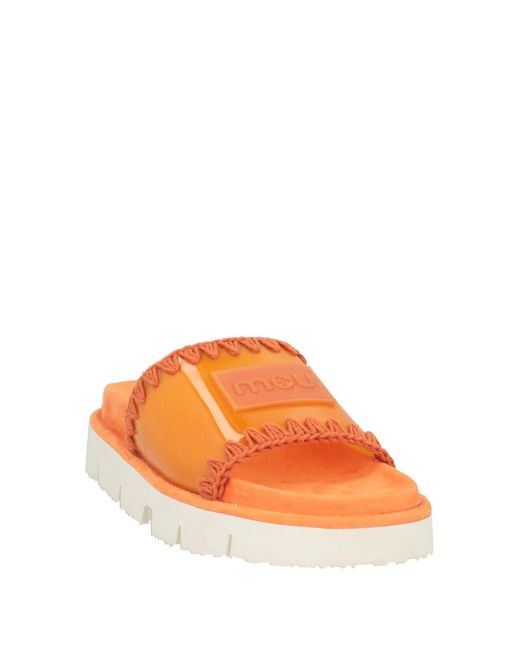 Mou Orange Sandale
