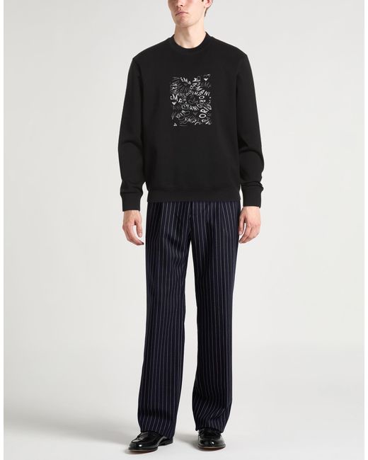 Emporio Armani Black Sweatshirts for men
